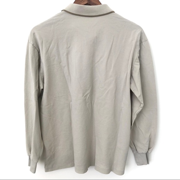 YSL Classic Long Sleeve Polo Shirt - Picture 3 of 4